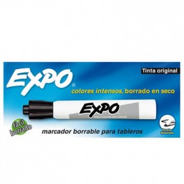 Marcador Seco Negro Expo